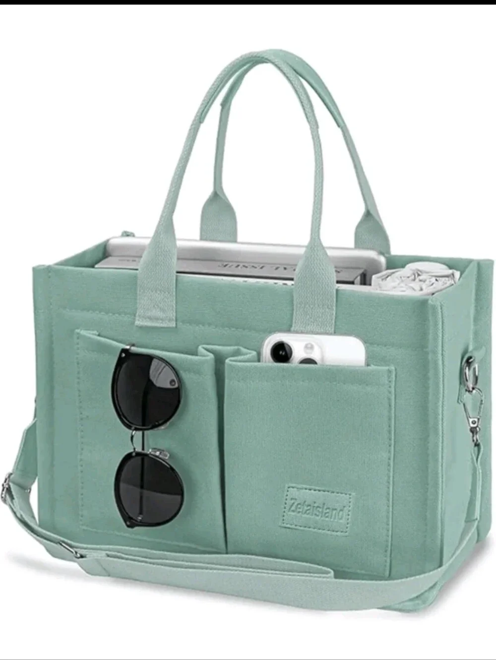 Women's Tote Bag - Green FIRM PRICE